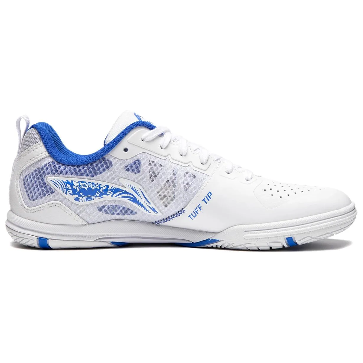 Кроссовки для настольного тенниса Li-Ning Hawkeye 2.0 PRO Slip Resistant Abrasion Resistant Low top Unisex White Blue — фото 3