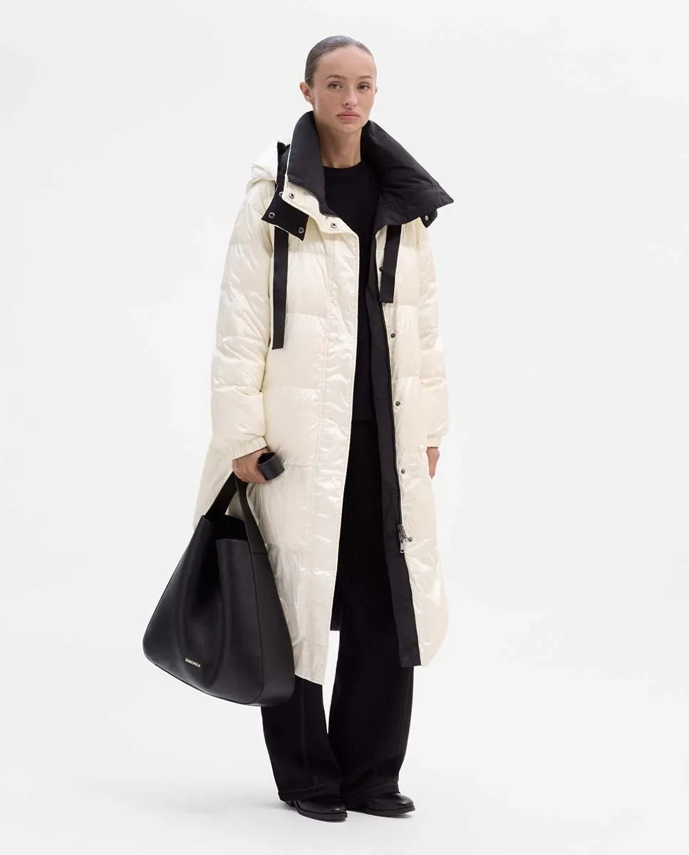 

Длинная женская куртка двойной носки Simorra, черный