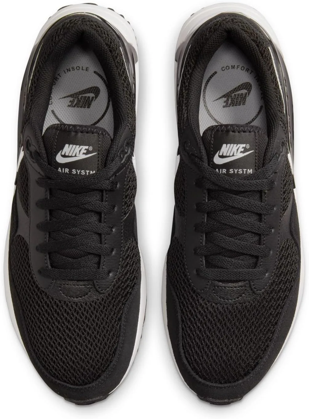 Мужские кроссовки Nike Systm, белый/черный/серый — фото 3