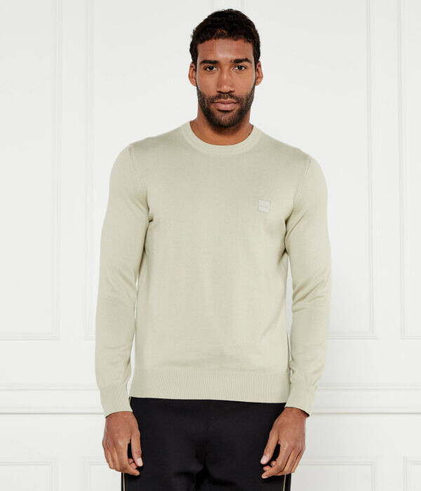 

Свитер Boss Orange Kanovano Regular Fit, зеленый