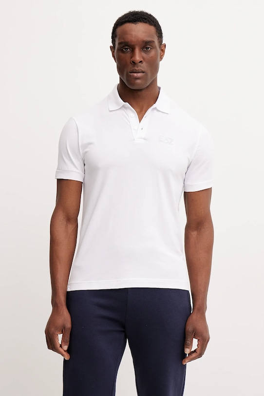 

Поло Ea7 Emporio Armani, белый