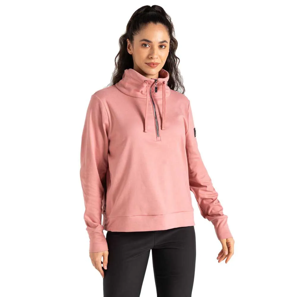 

Толстовка Dare2B Glint half zip, розовый