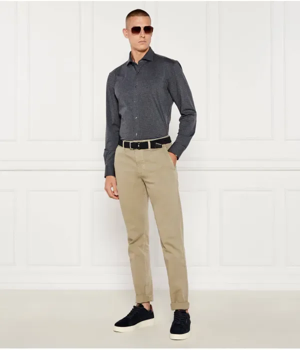 Футболка P-HANK-spread-C1-222 slim fit Boss, серый — фото 2