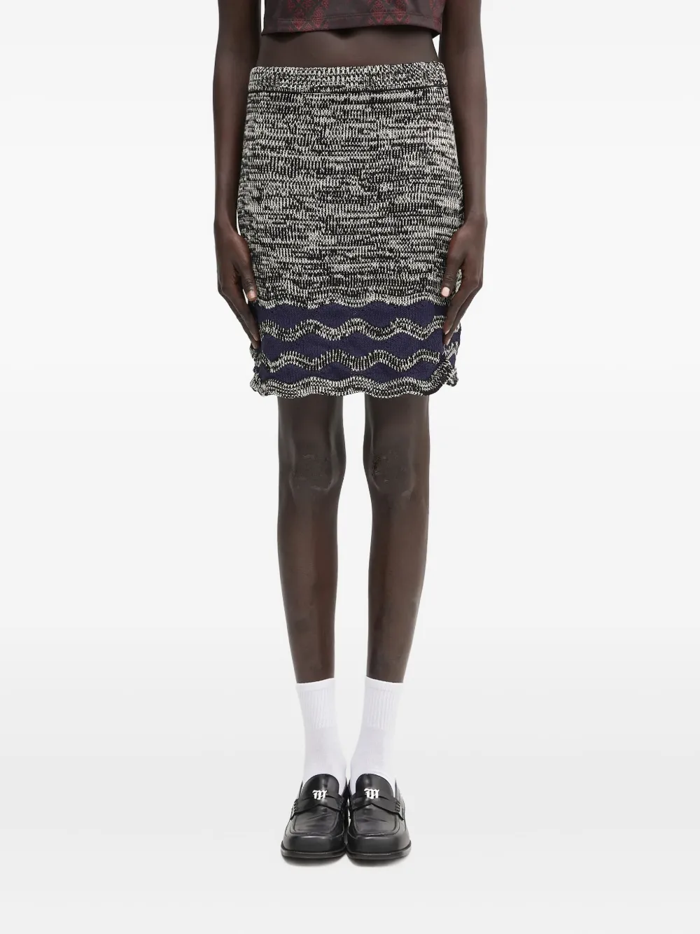 

Юбка с узором Wales Bonner, синий