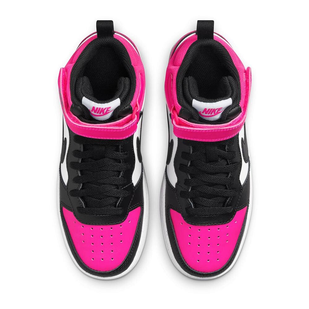 Детские кроссовки Nike Court Borough Mid 2, цвет Game Royal White — фото 3