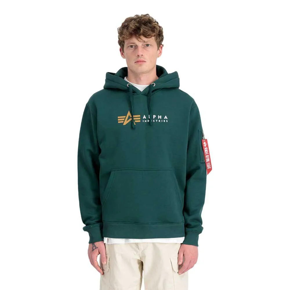 

Свитер Alpha Industries Label, зеленый