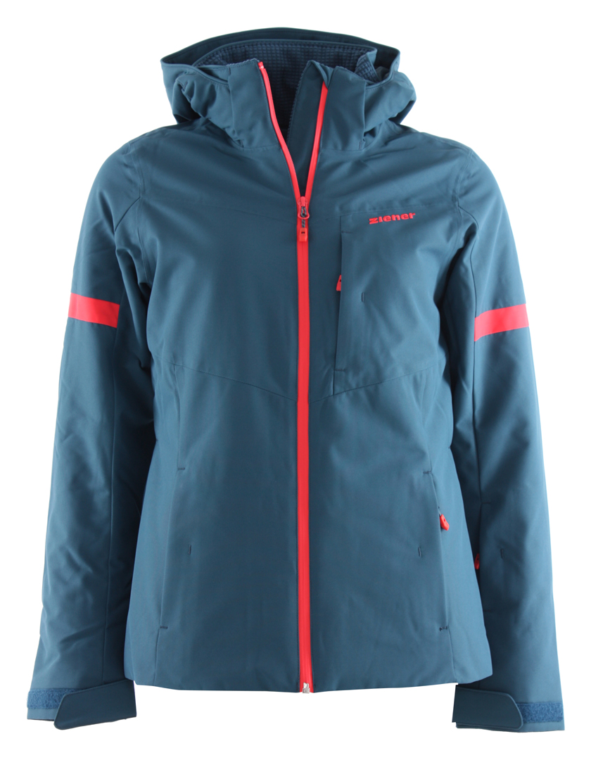 

Ziener Куртка Palara lady methyl blue/fiery red 34