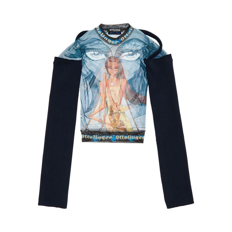 

Лонгслив Ottolinger Mesh Hybrid Long-Sleeve, Multicolor