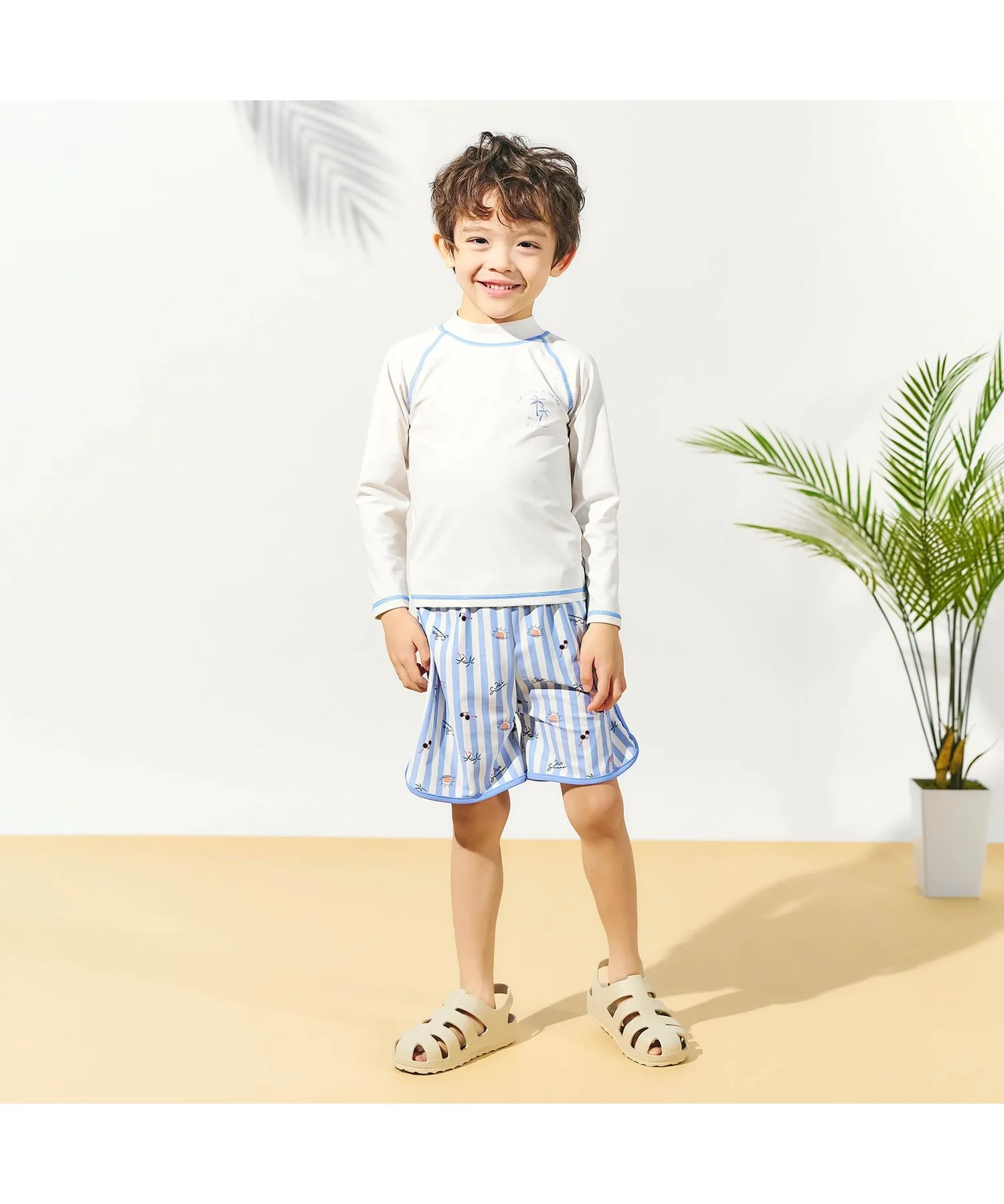 Детские сандалии из EVA с плоской подошвой EVA Gluck Sandal apres les cours черные — фото 2