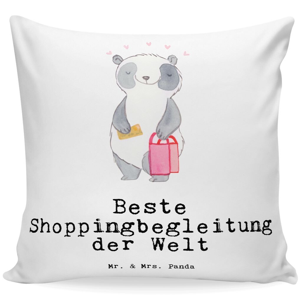 

Подушка Mr. & Mrs. Panda 40x40 Panda Best Shopping Companion in the World - Белый - Подарок, для, Сувениры, Покупки, Подушка, Лучший, Чехол на подушку, Спасибо, Подушка для дивана