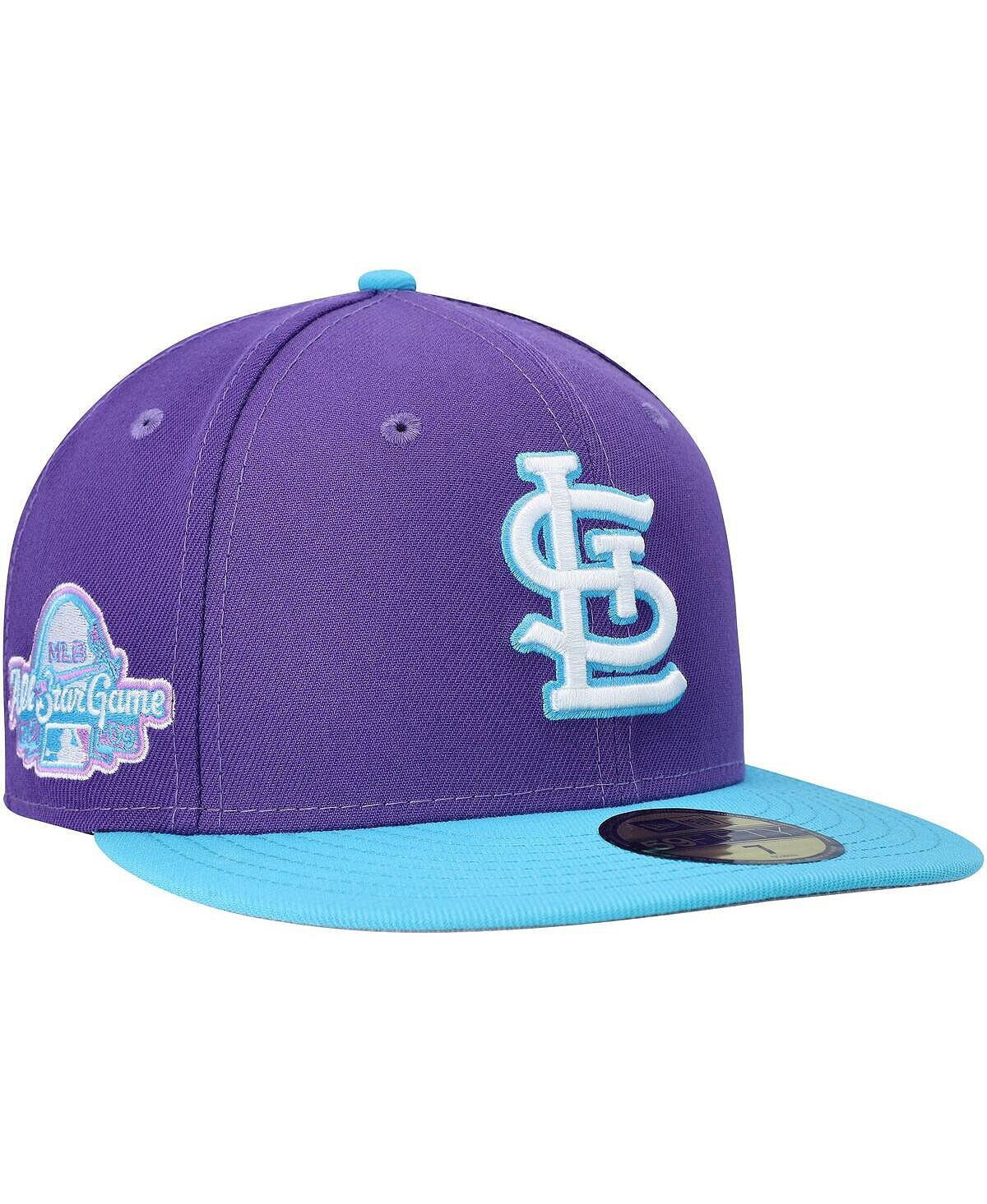 

Мужская фиолетовая приталенная шляпа St. Louis Cardinals Vice 59FIFTY New Era