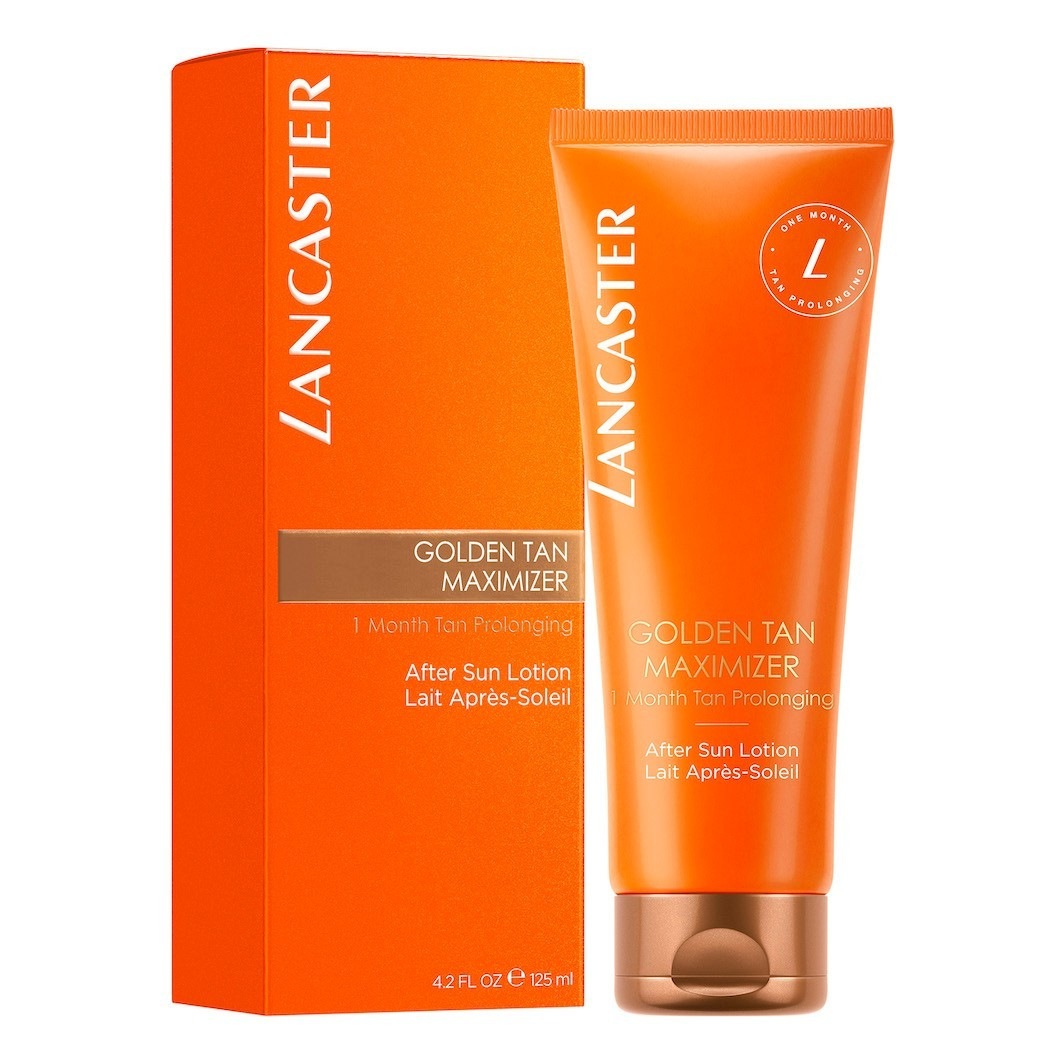 Средство после загара sun care golden tan maximizer after sun lotion Lancaster, объем 125 мл — фото 2