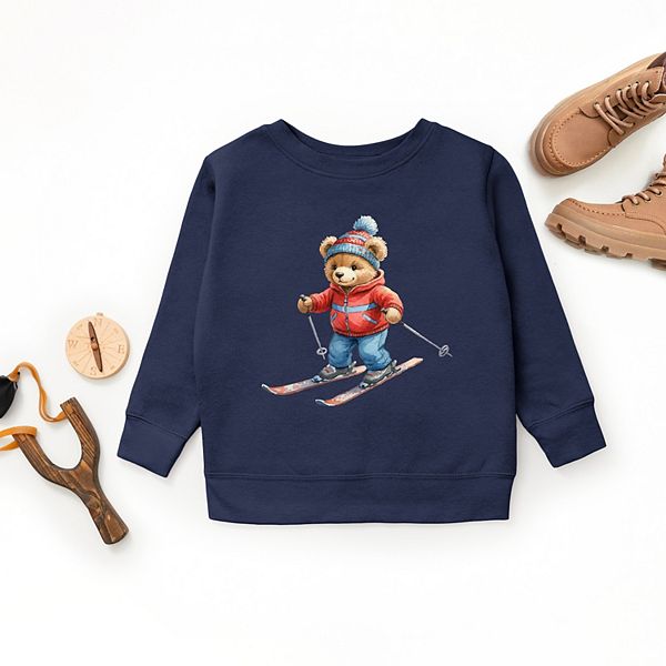 Свитшот с водяным медведем для сноуборда The Juniper Shop, Camel — фото 2