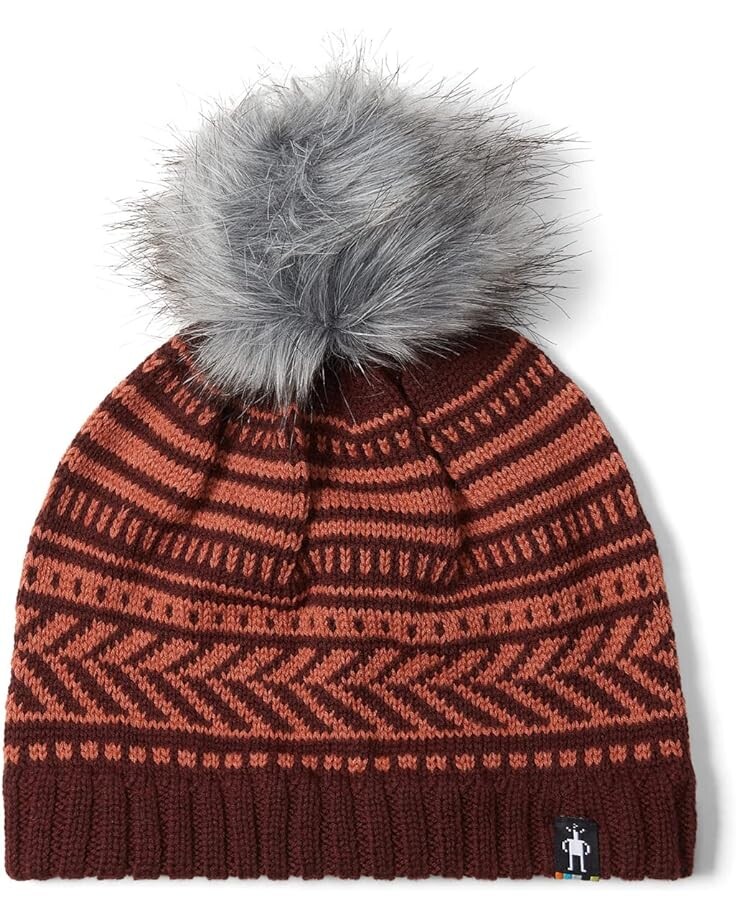 

Шапка Smartwool Chair Lift Beanie, цвет Black Cherry Heather