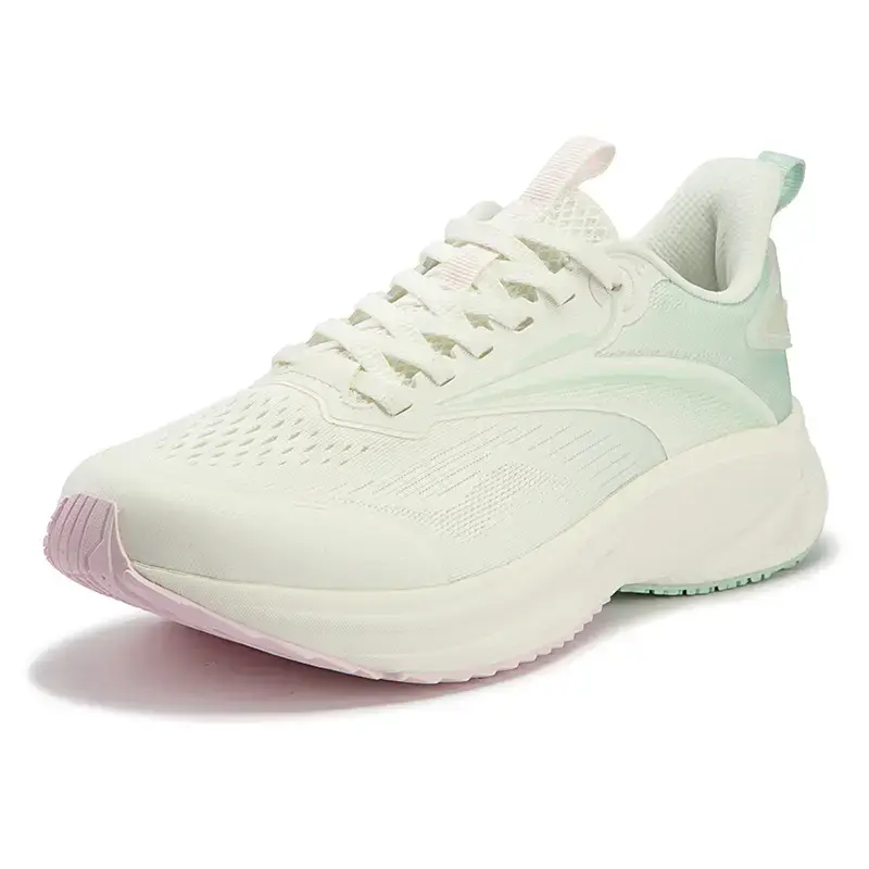 

Кроссовки женские Speed Running Low-Top Feather White/River Green 361°