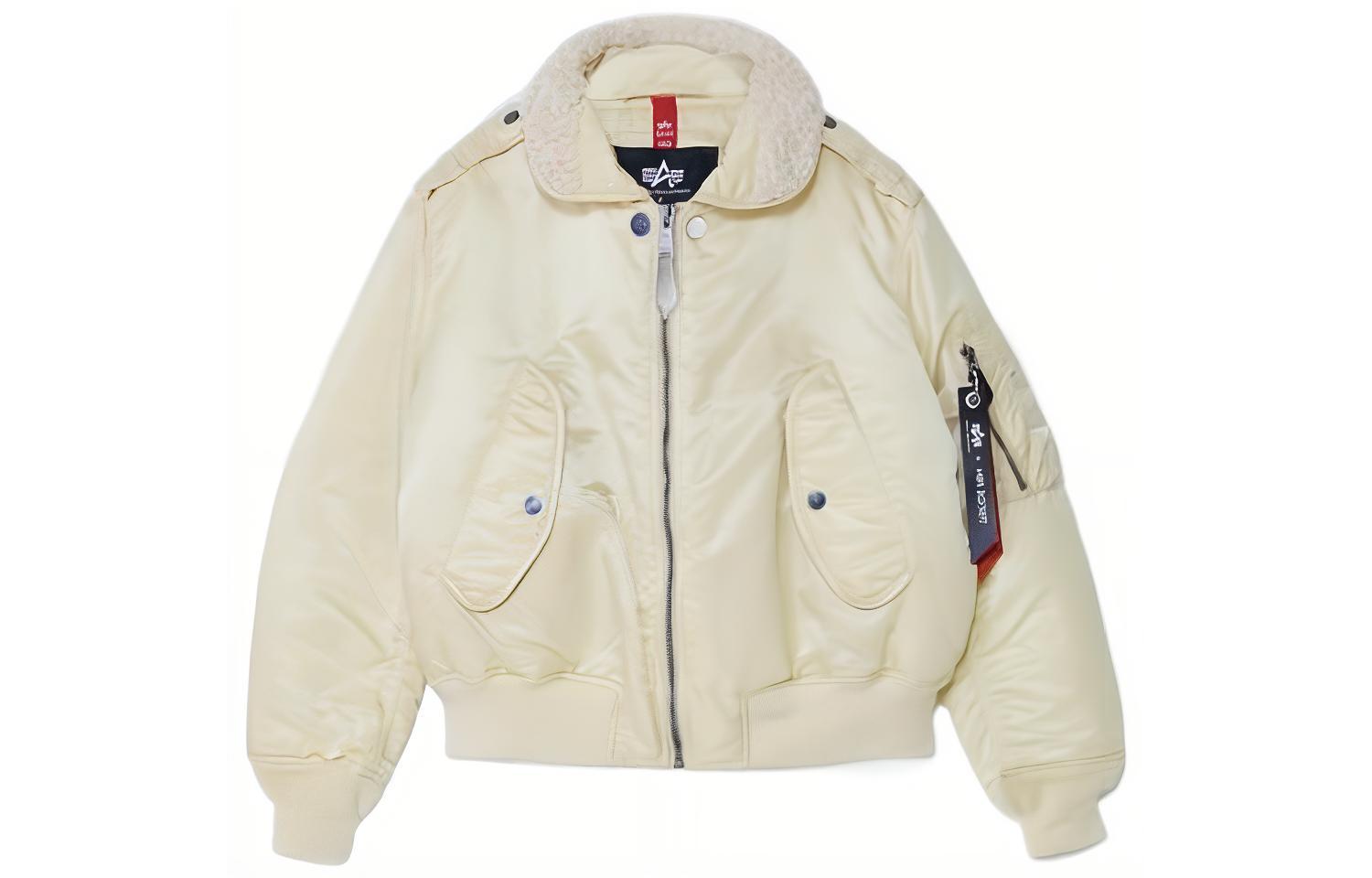 

Neil Barrett Куртка Alpha Industries FW22 мужская белая, White