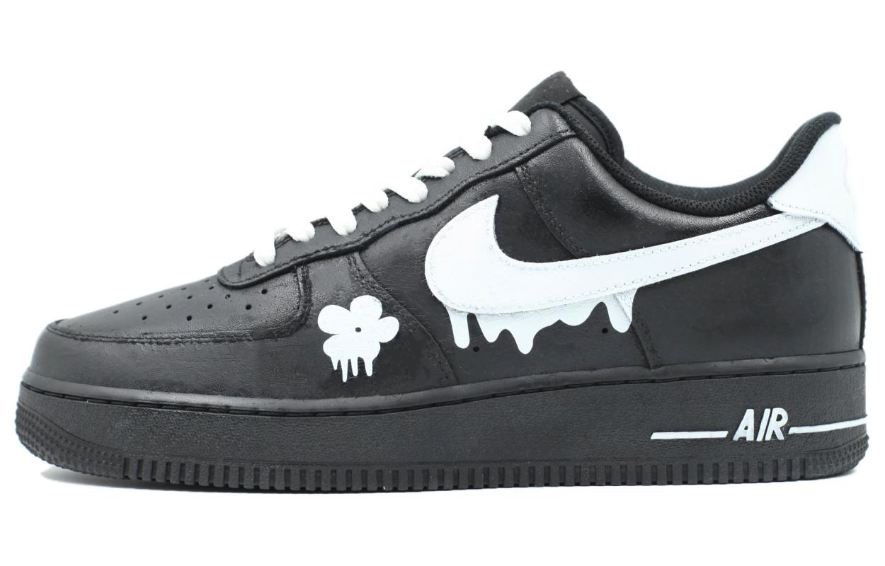 

Кроссовки Nike Air Force 1 Skateboarding Shoes Men Low-top Black, черный/белый