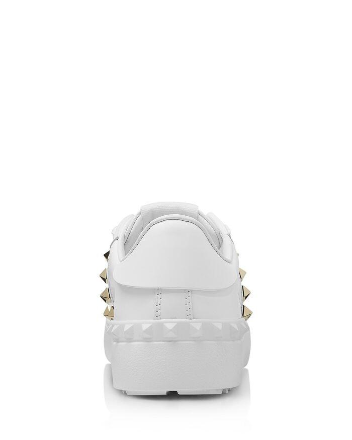 Женские низкие кеды Rockstud Untitled Valentino Garavani — фото 4