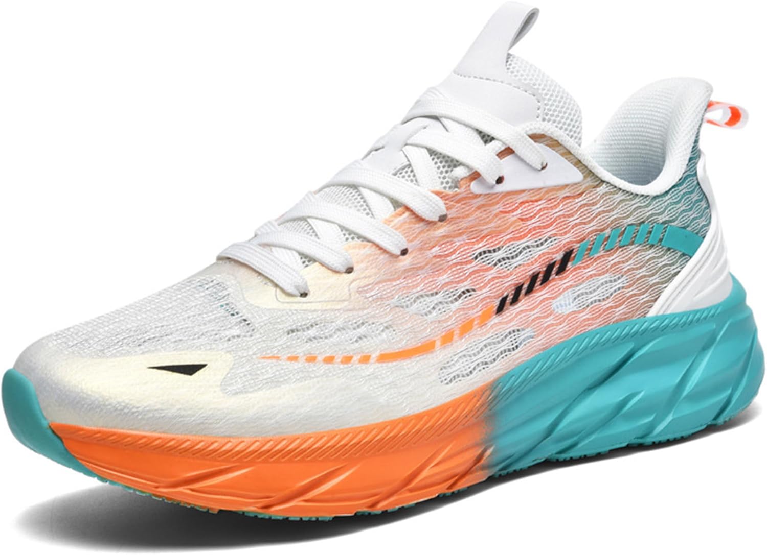 

Мужские и женские удобные прогулочные кроссовки, противоскользящие, дышащие, легкие модные кроссовки из сетчатой ткани, теннисные, спортивные, баскетбольные, для фитнеса и тренировок на открытом воздухе Generic, белый