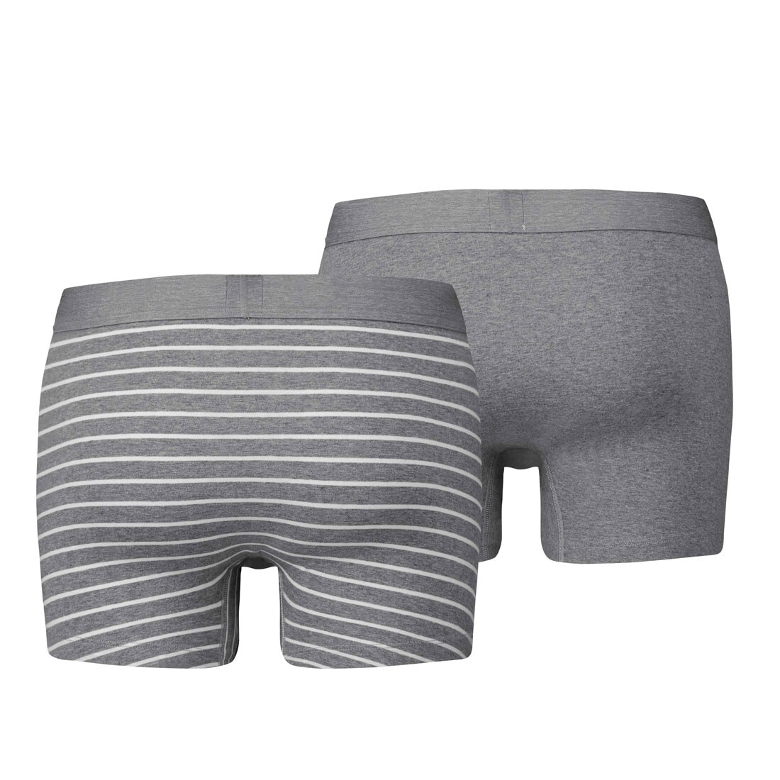 Боксеры Levi´s BoxershortsVintage Stripe YD Bin758 - middle grey mélange, цвет BoxershortsVintage Stripe YD Bin758 - middle grey mélange — фото 2