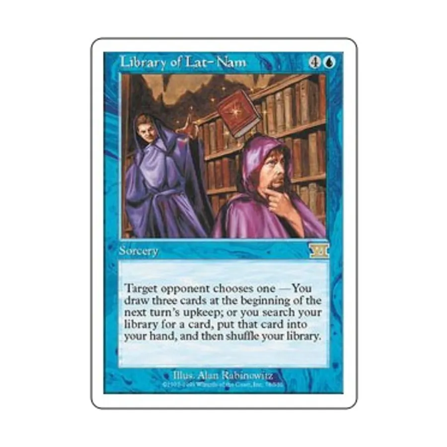 

CCG Библиотека Лат-Нама (R), MTG - 6th Edition (Classic)