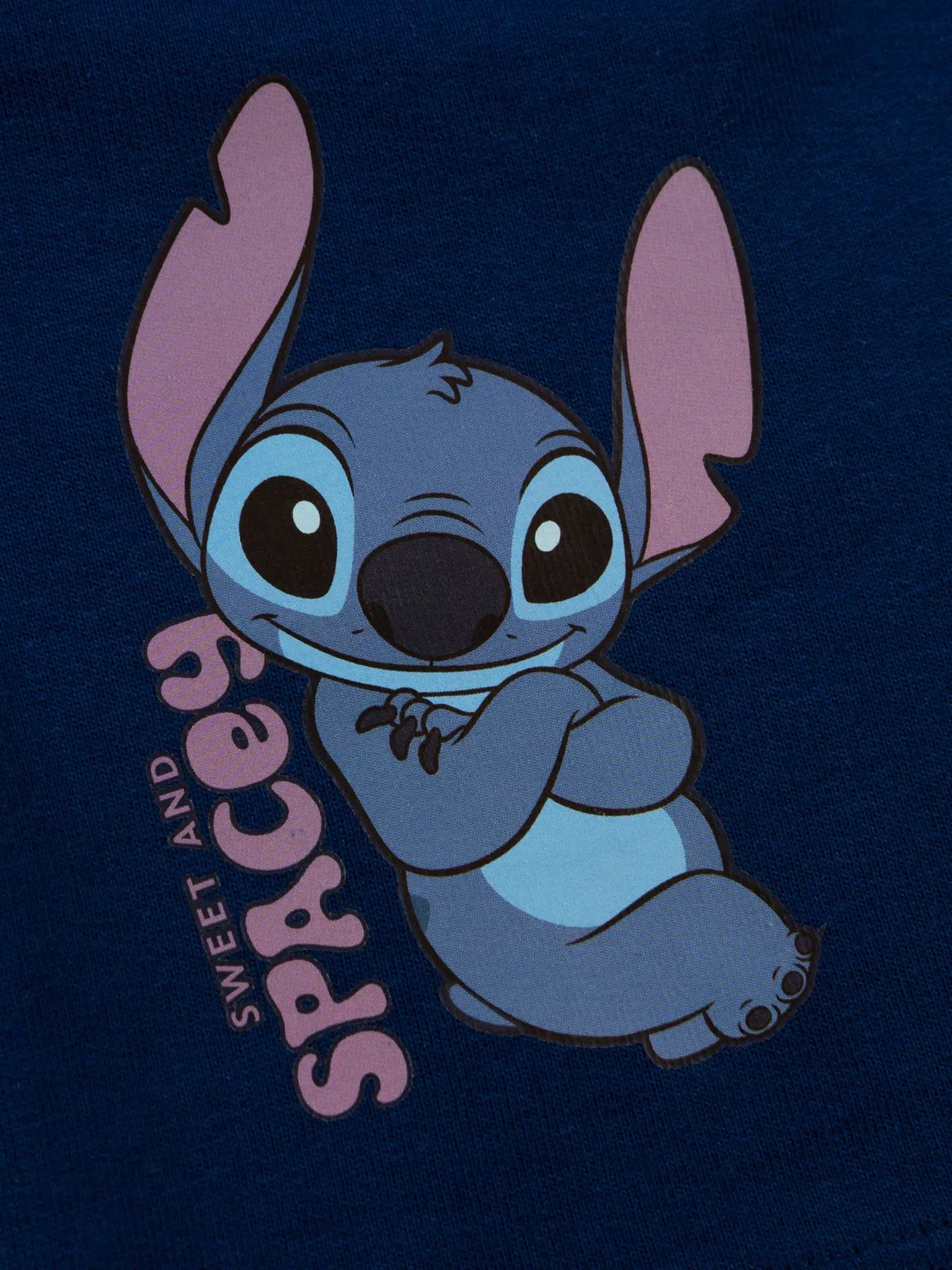Шорты с принтом Lilo & Stitch, голубые — фото 2