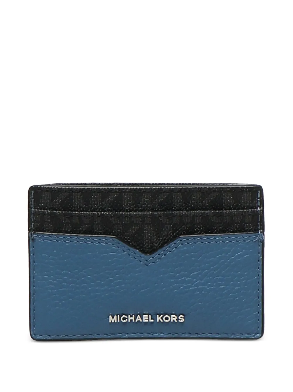 

Картхолдер Hudson Bifold Peeble с монограммой MICHAEL KORS, синий