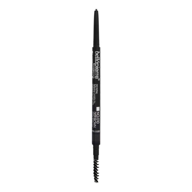

Карандаш для бровей Bellapierre twist up Bella Pierre, цвет deep brown, 0,3 гр