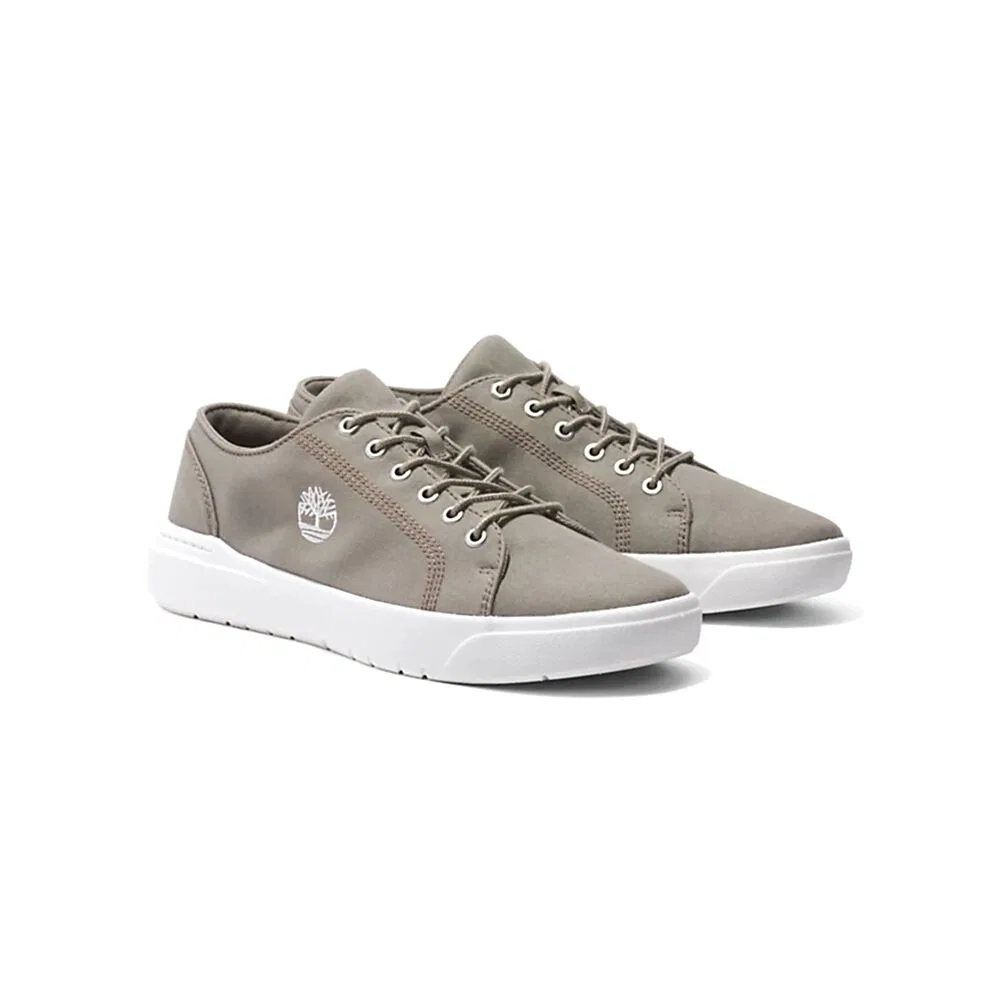 Мужские низкие кеды Seneca Bay Canvas светло-серо-коричневые от Timberland