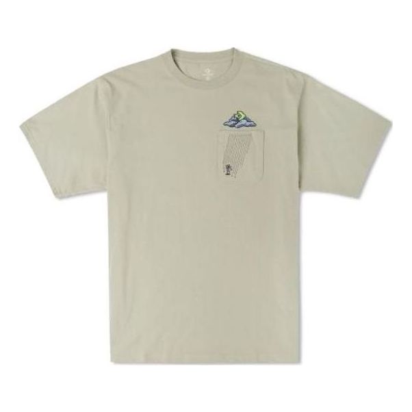 

Футболка Converse Novelty Cloud Pocket Tee 'Matcha', зеленый