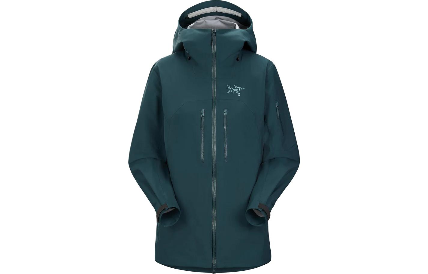 Ветровка женская RUSH водонепроницаемая ветрозащитная дышащая Arcteryx, цвет Phenom Orange/Phenom — фото 2