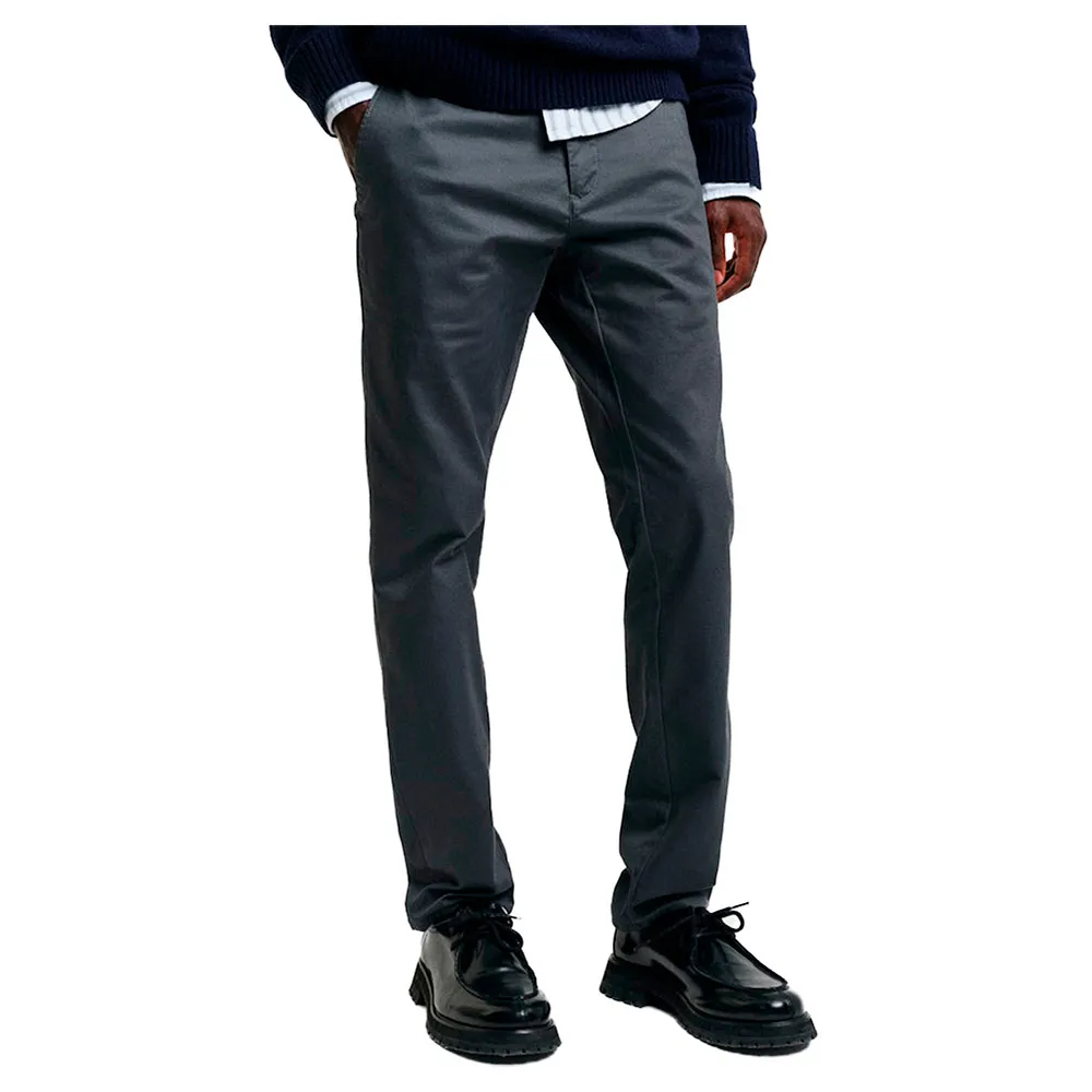

Брюки чинос Gant Slim Chinos, черный