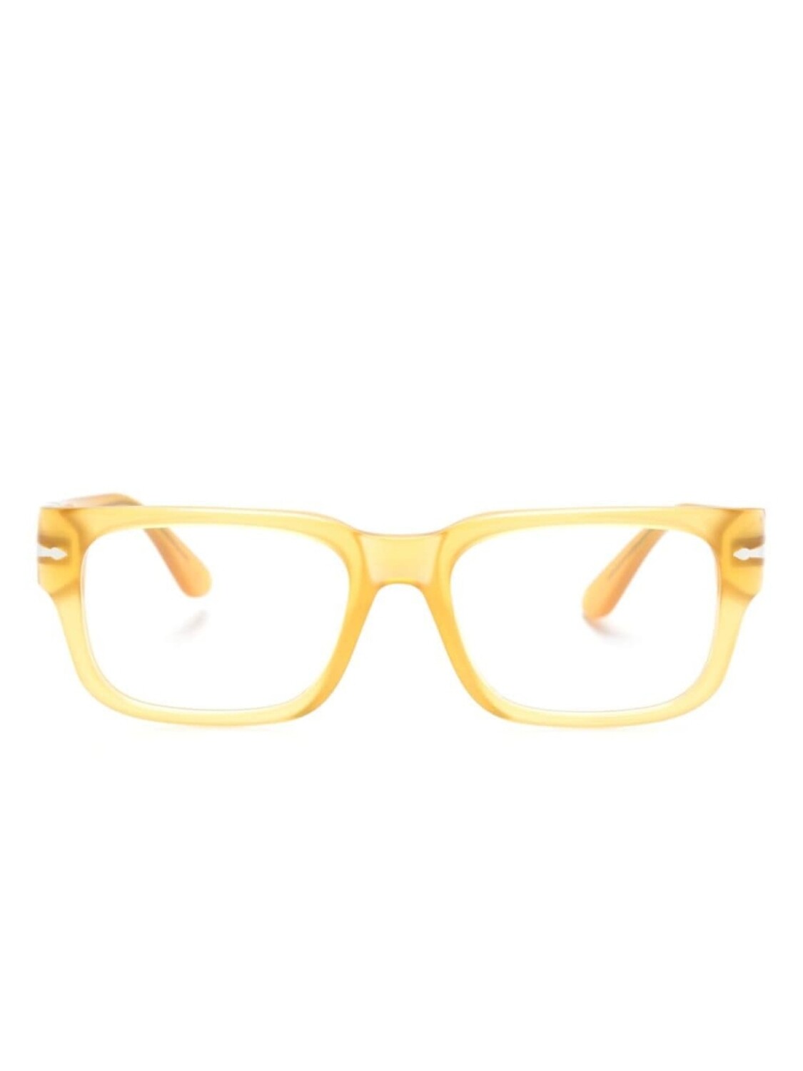 

Persol очки 3315V в прямоугольной оправе, желтый