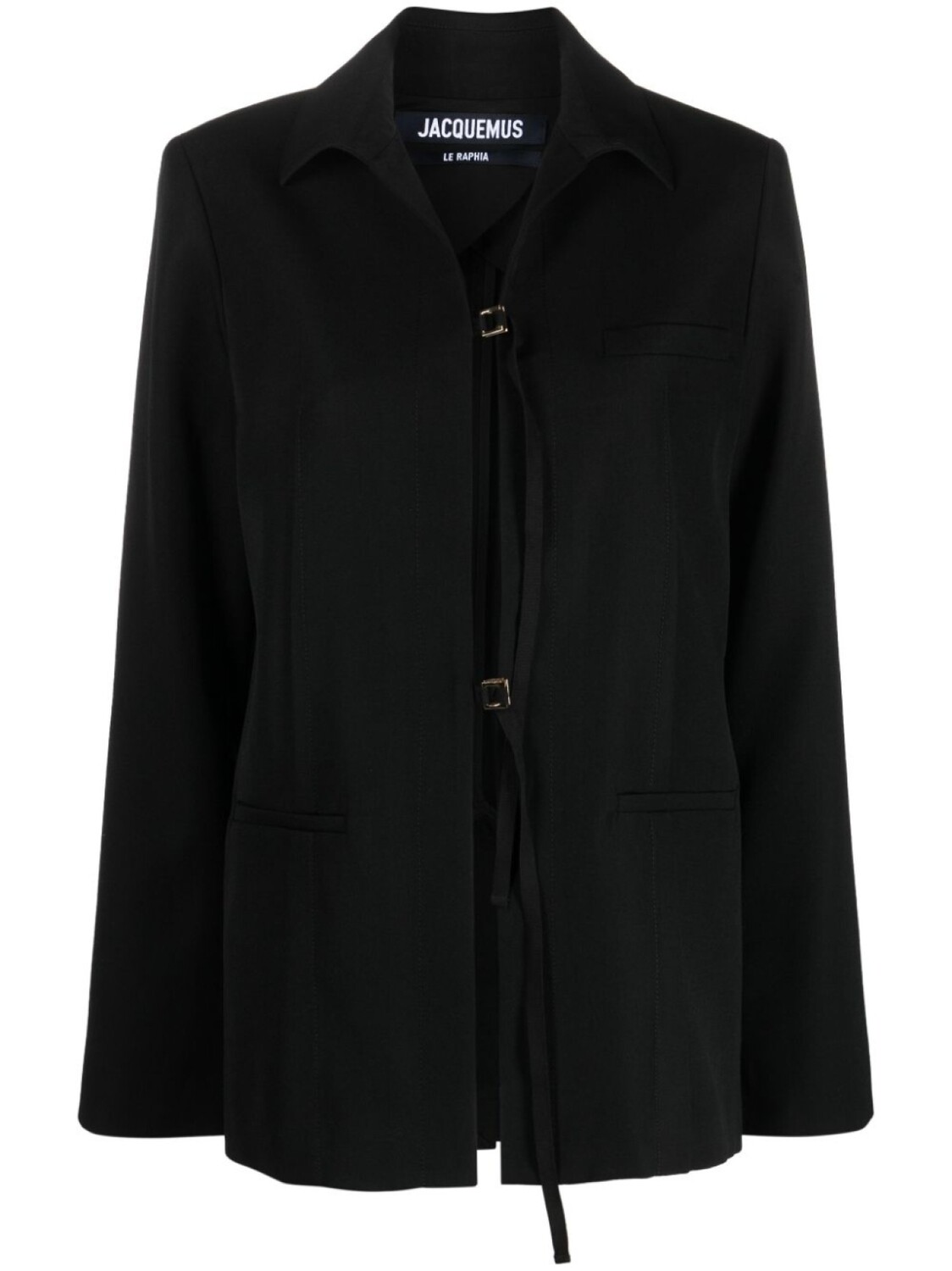 

Jacquemus жакет La veste Amaro с пряжками, черный