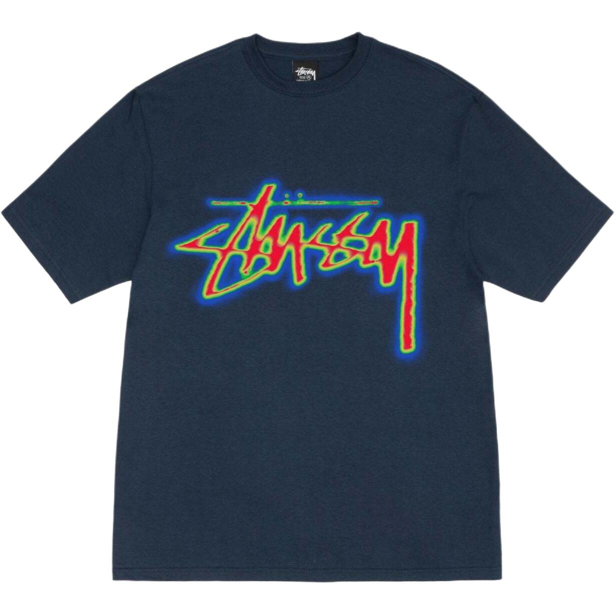 

Термофутболка Stock Stussy, синий
