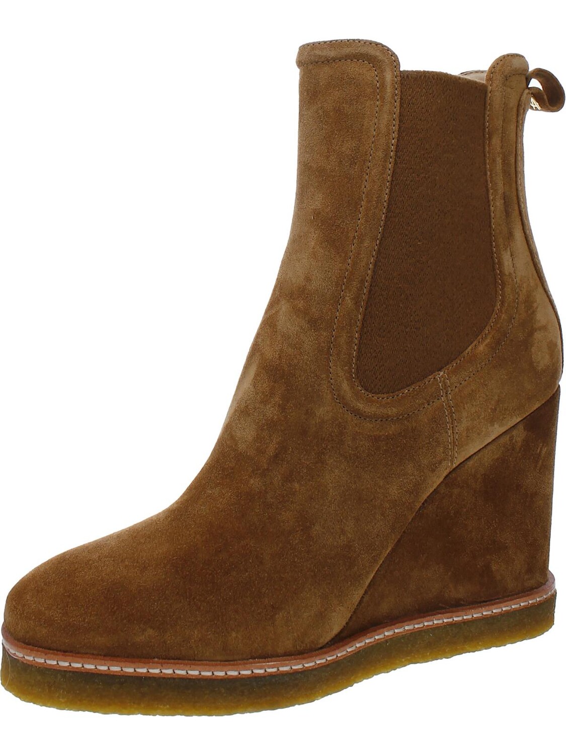 

Женские замшевые водоотталкивающие ботинки на танкетке Aari 2 Veronica Beard, цвет Hazelwood Suede