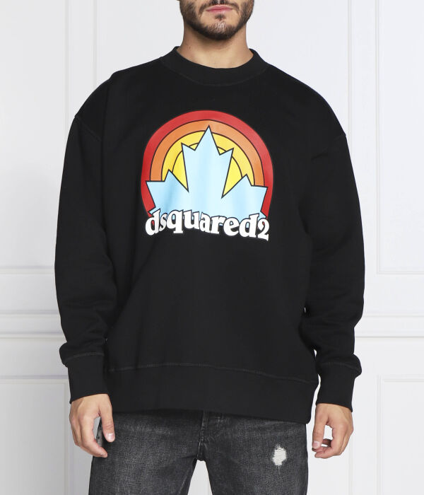 

Свитер закат Regular fit Dsquared2, черный