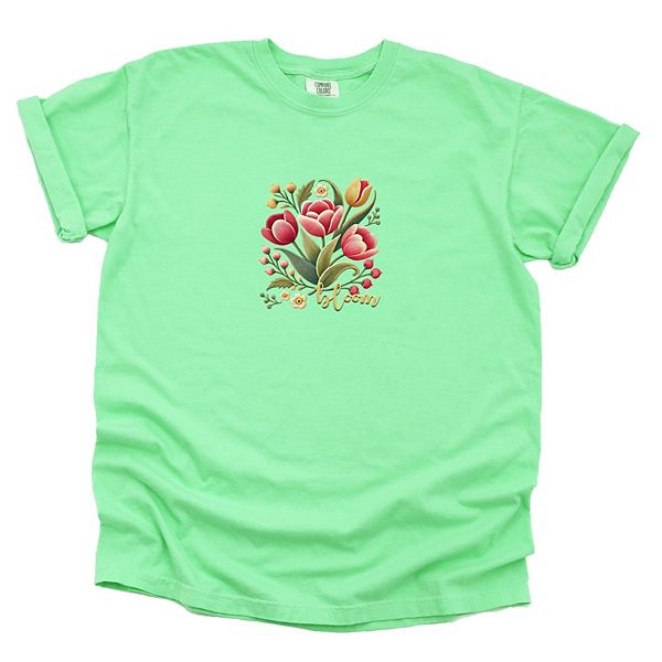 

Футболка Bloom tulips с принтом для женщин Simply Sage Market, Reef, Зеленый, Футболка Bloom tulips с принтом для женщин Simply Sage Market, Reef