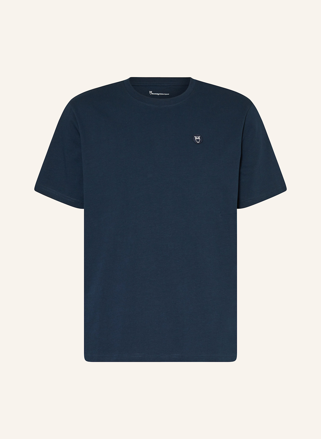 

Футболка локе Knowledgecotton Apparel, синий