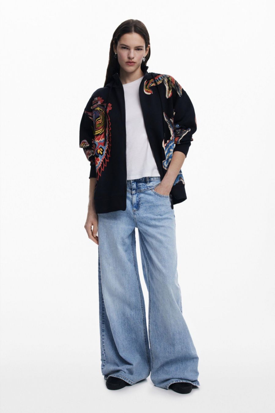 

Женская толстовка, разработанная Кристианом Лакруа Desigual, Black