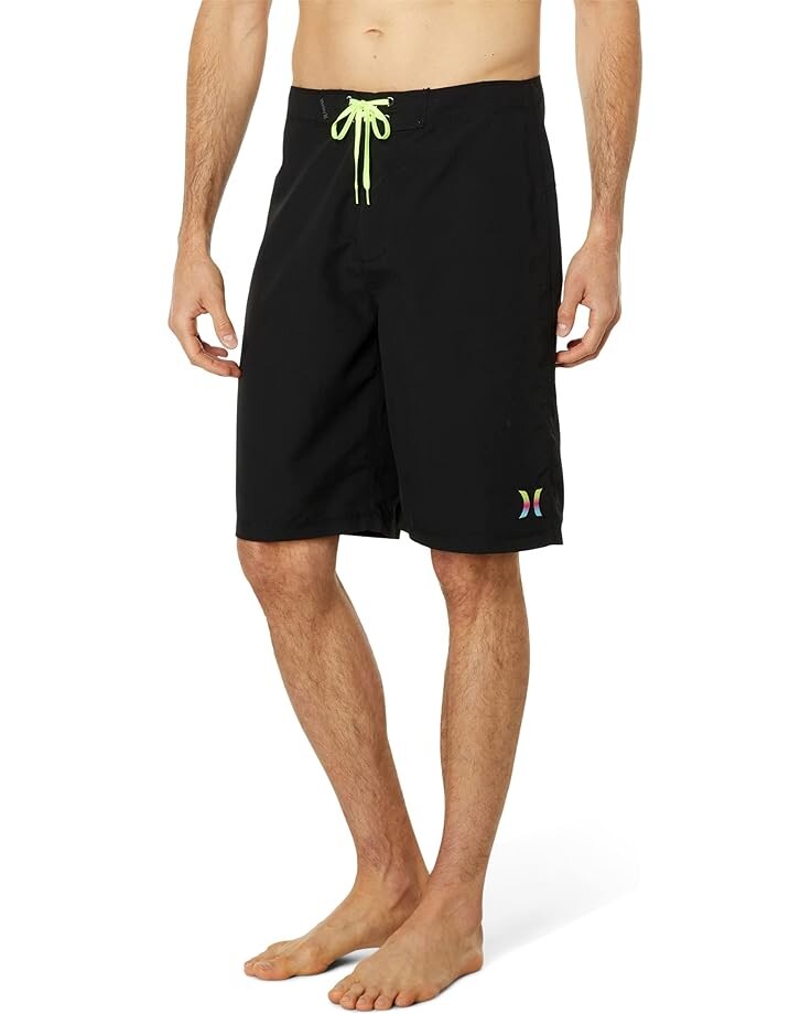 

Шорты для плавания Hurley One & Only 2.0 21", цвет Black/Volt Gradient