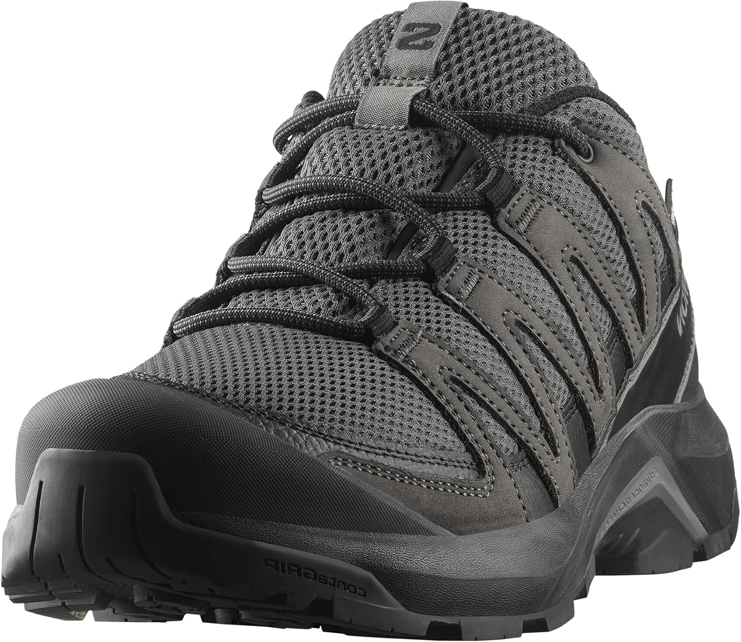 Кроссовки для треккинга Salomon Men's X-Adventure Recon Gore-Tex, Asphalt/Castlerock/Black — фото 4