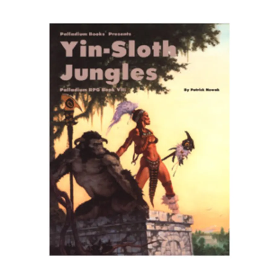 

Yin-Sloth Jungles, Palladium Fantasy, мягкая обложка