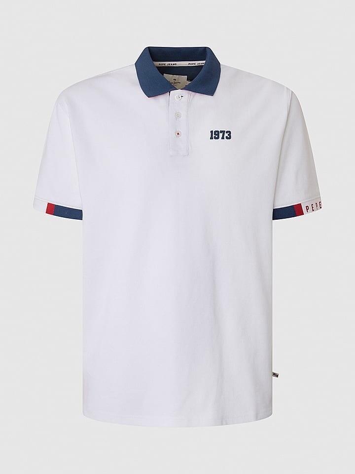

Поло Pepe Jeans, белый