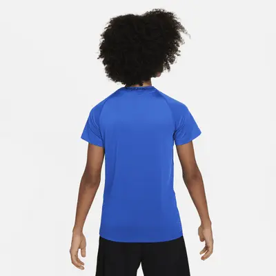 Топ Nike Pro, цвет Game Royal/Black — фото 2