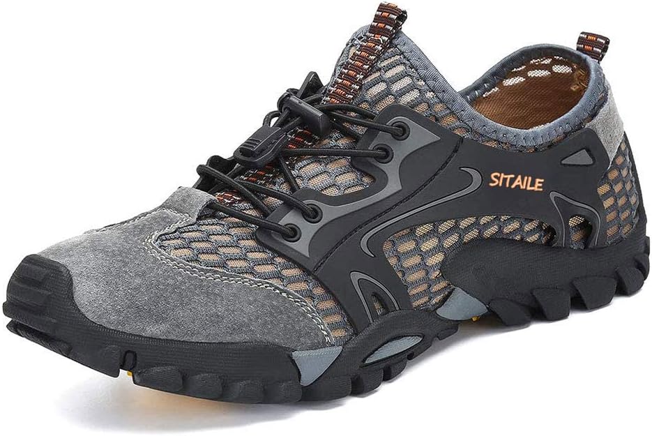 

Походные кроссовки SITAILE для мужчин и женщин, быстросохнущие, босоножки для плавания, реки, бассейна, пляжа, рыбалки и водных прогулок, серый
