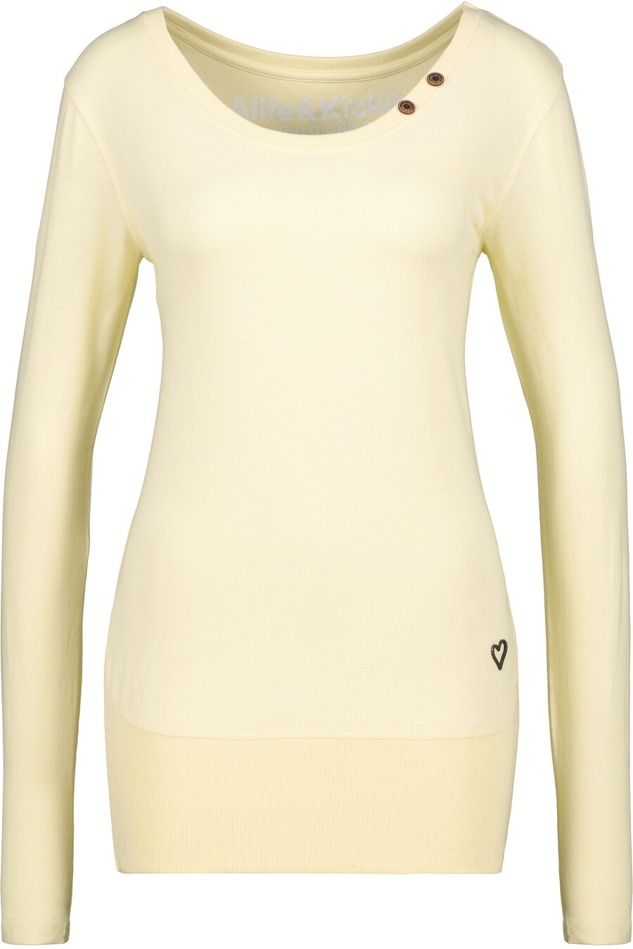 

Лонгслив Alife and Kickin Shirt ConnyAK, цвет light yellow