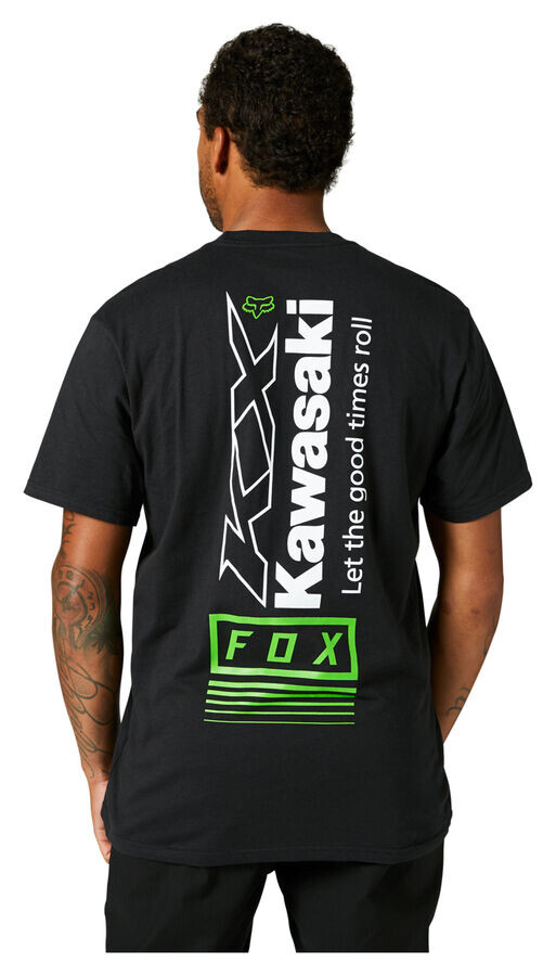 

Футболка Кавасаки Кави Fox, черный