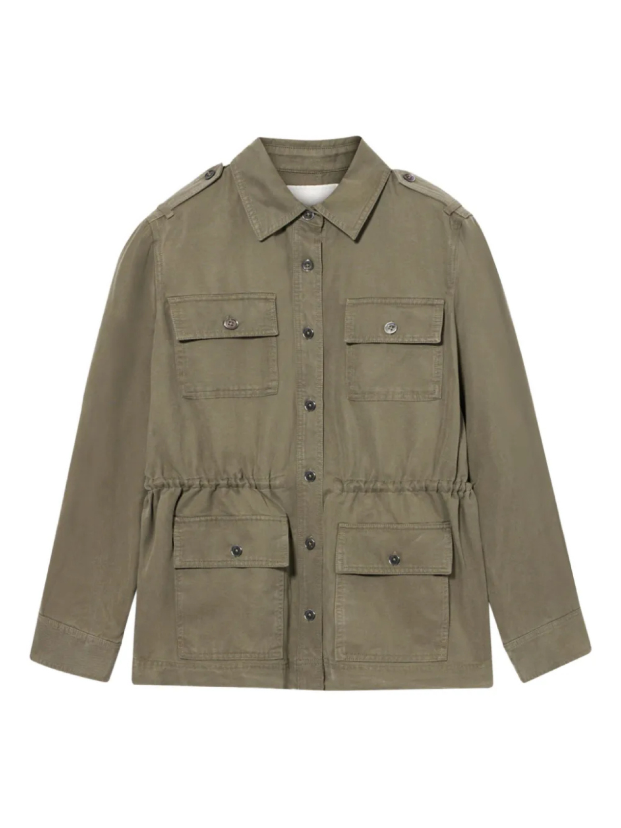 

Brooks Brothers куртка с кулиской, зеленый