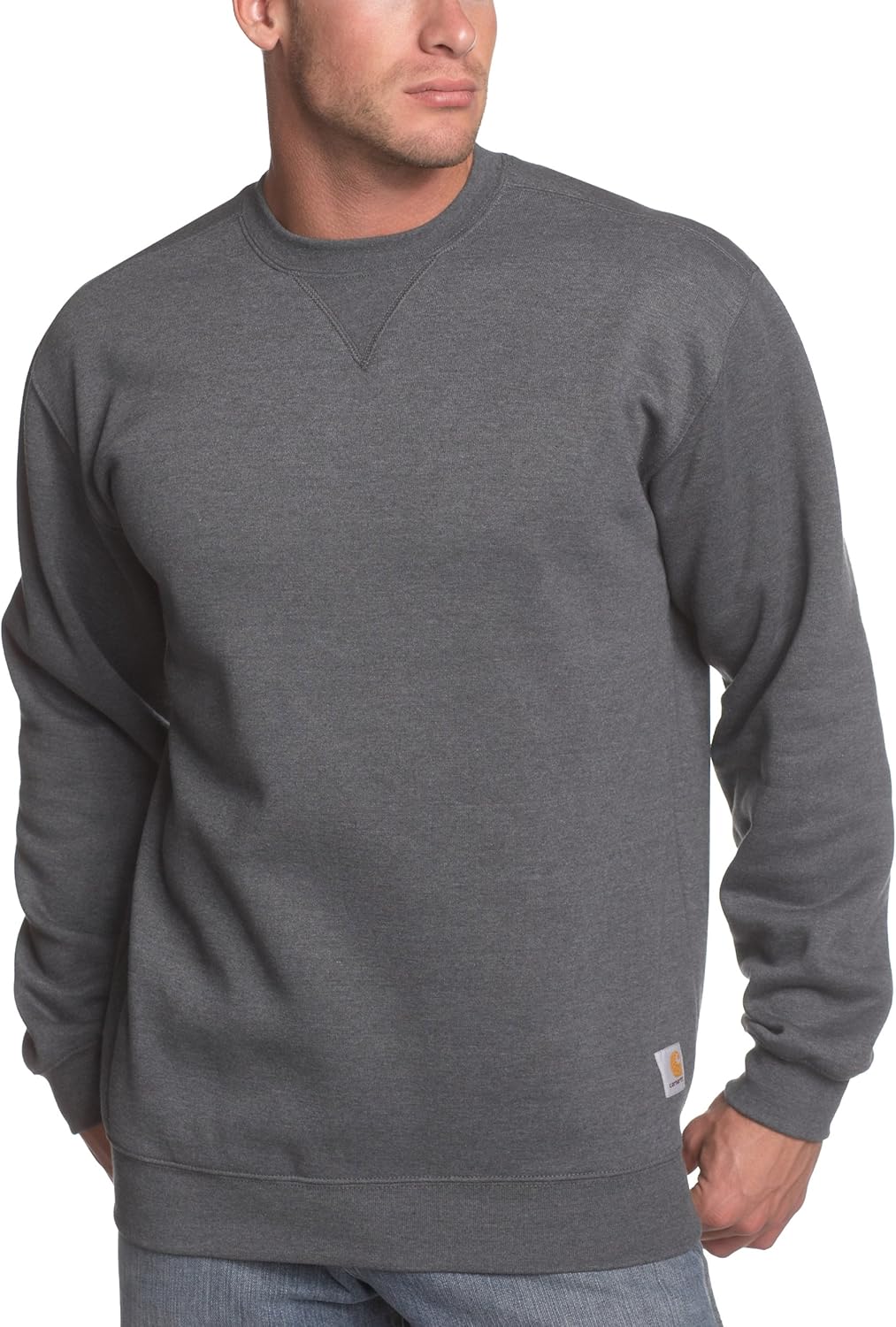 

Carhartt мужской свитшот Midweight Crewneck, Charcoal Heather (Closeout)